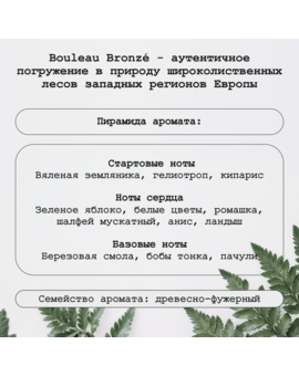 Духи унисекс Bouleau Bronzé, изображение 2